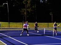 Girls practicing hard!